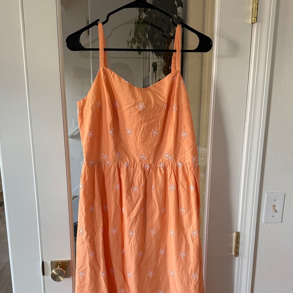 Old Navy Vibrant Orange Dress